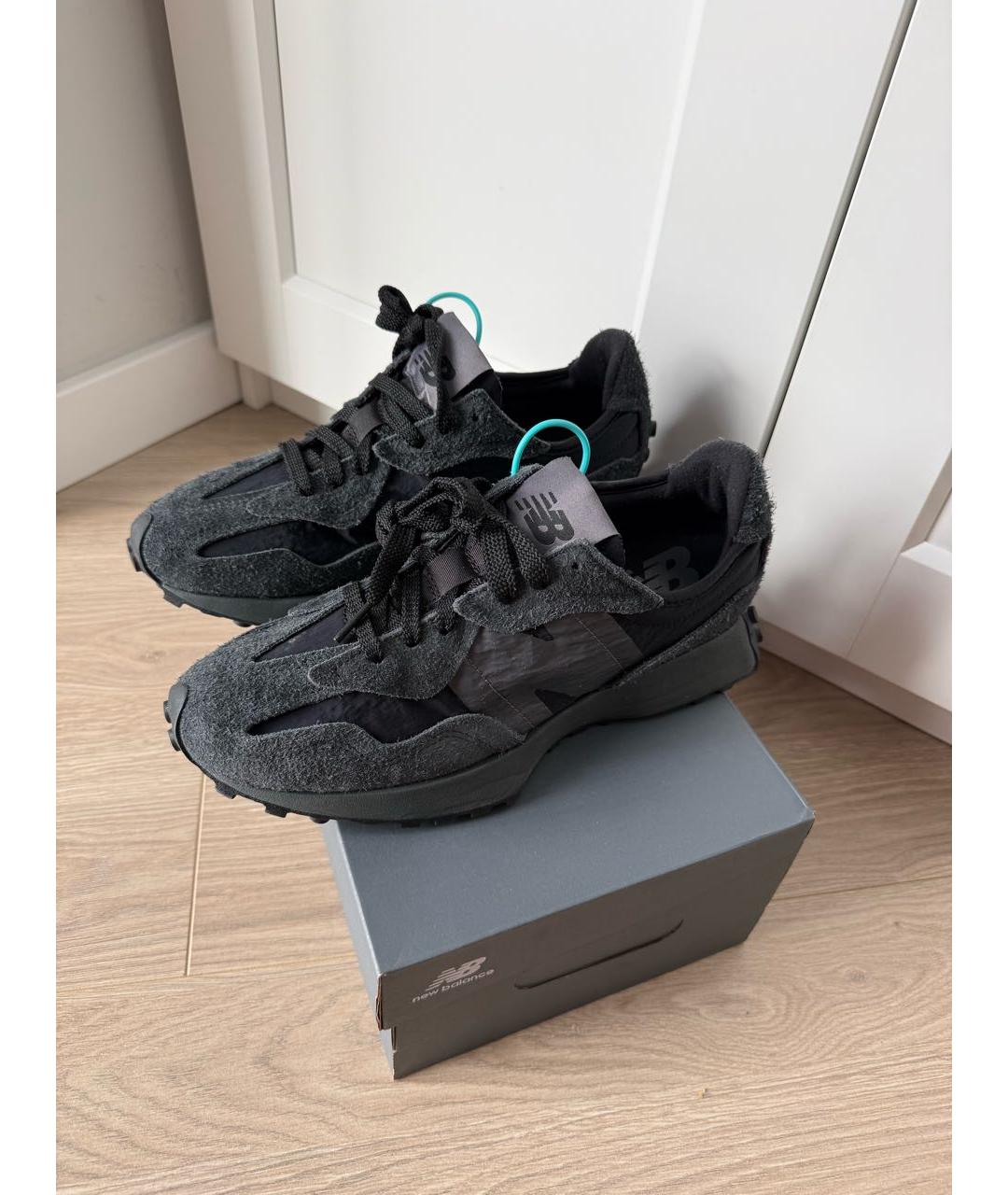 NEW BALANCE Черные низкие кроссовки / кеды, фото 5