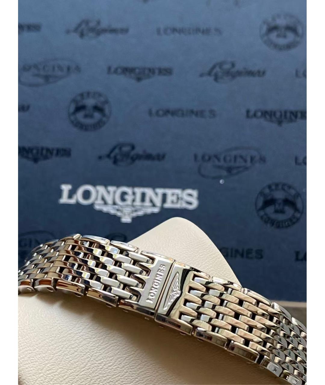 LONGINES Серебряные часы, фото 4