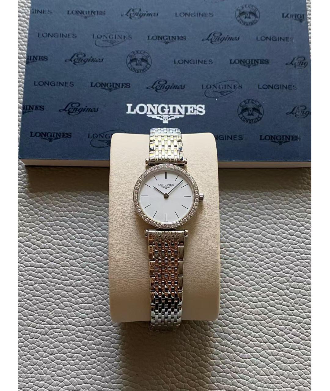 LONGINES Серебряные часы, фото 2