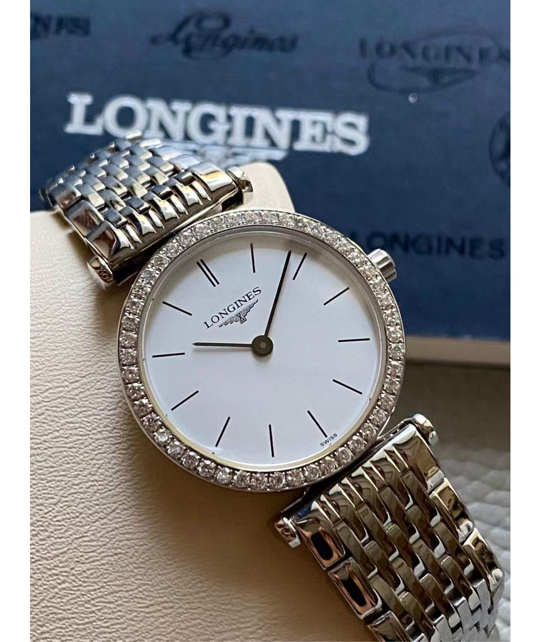 LONGINES Серебряные часы, фото 3
