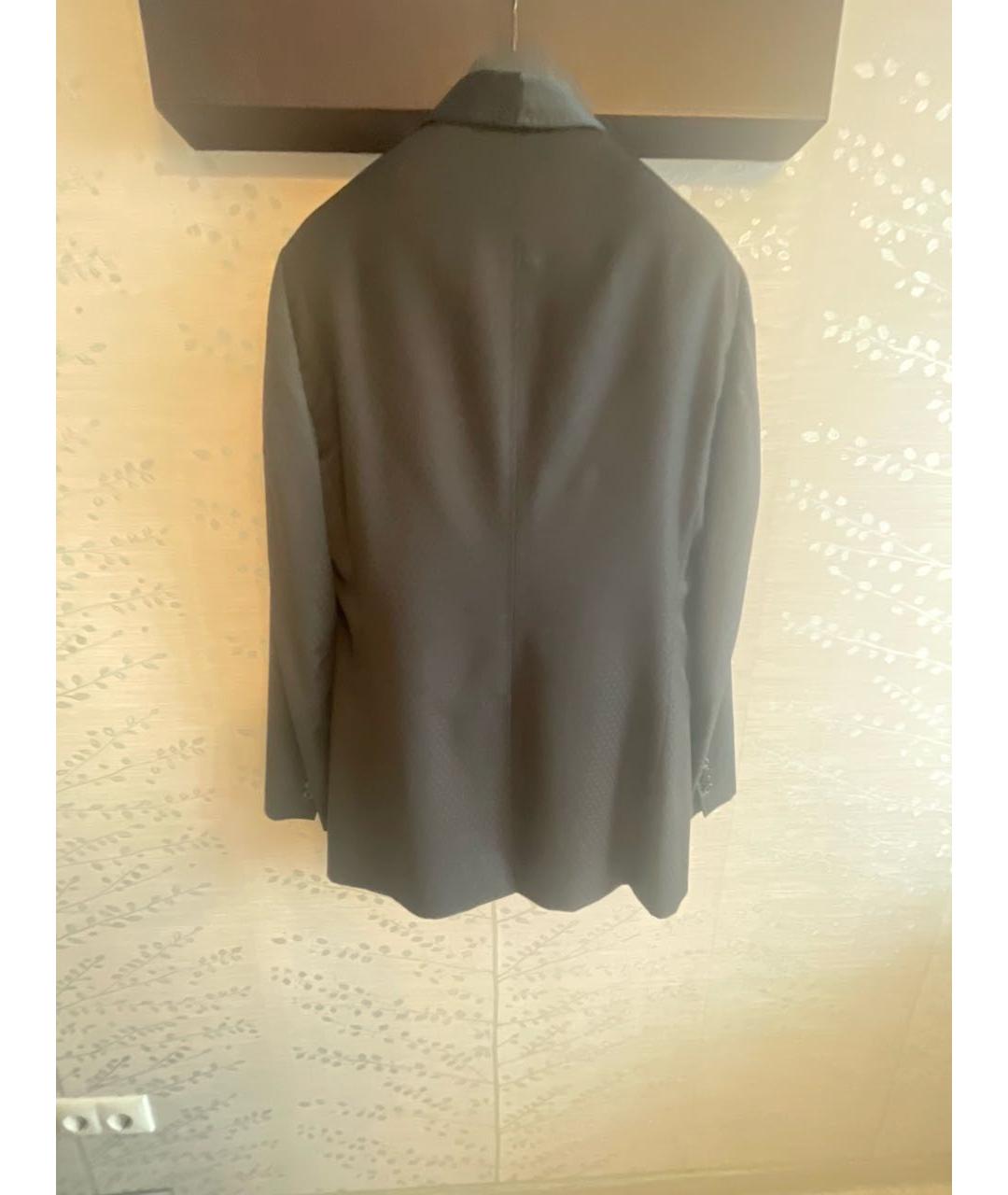 DOLCE&GABBANA Черный шерстяной пиджак, фото 2