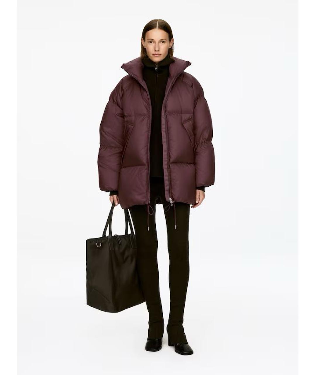 ARKET Коричневая полиамидовая куртка, фото 5