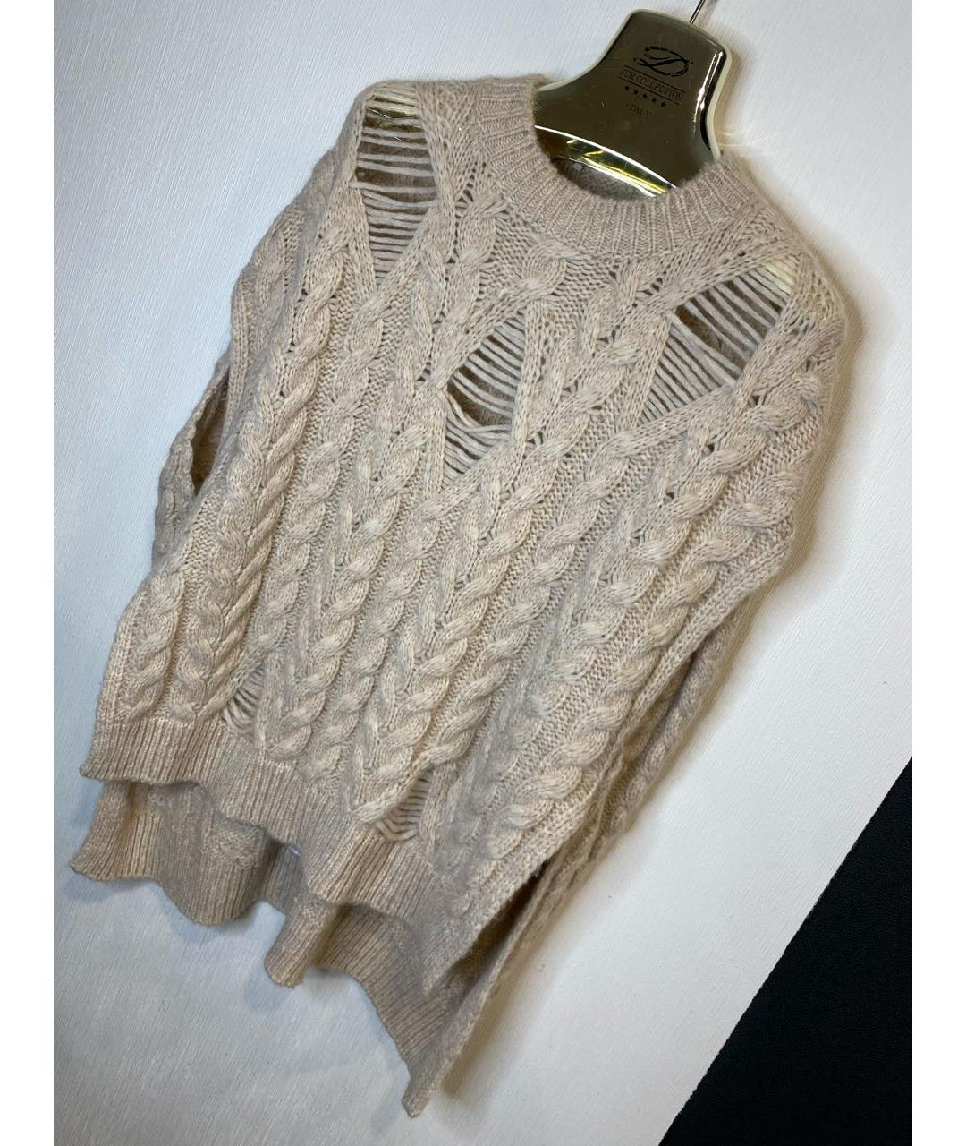 STELLA MCCARTNEY Бежевый джемпер / свитер, фото 2