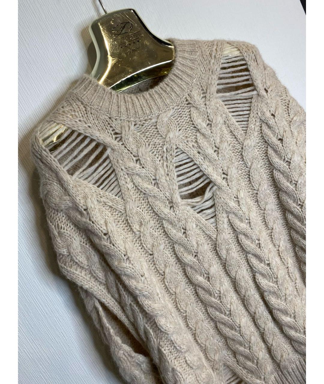 STELLA MCCARTNEY Бежевый джемпер / свитер, фото 3