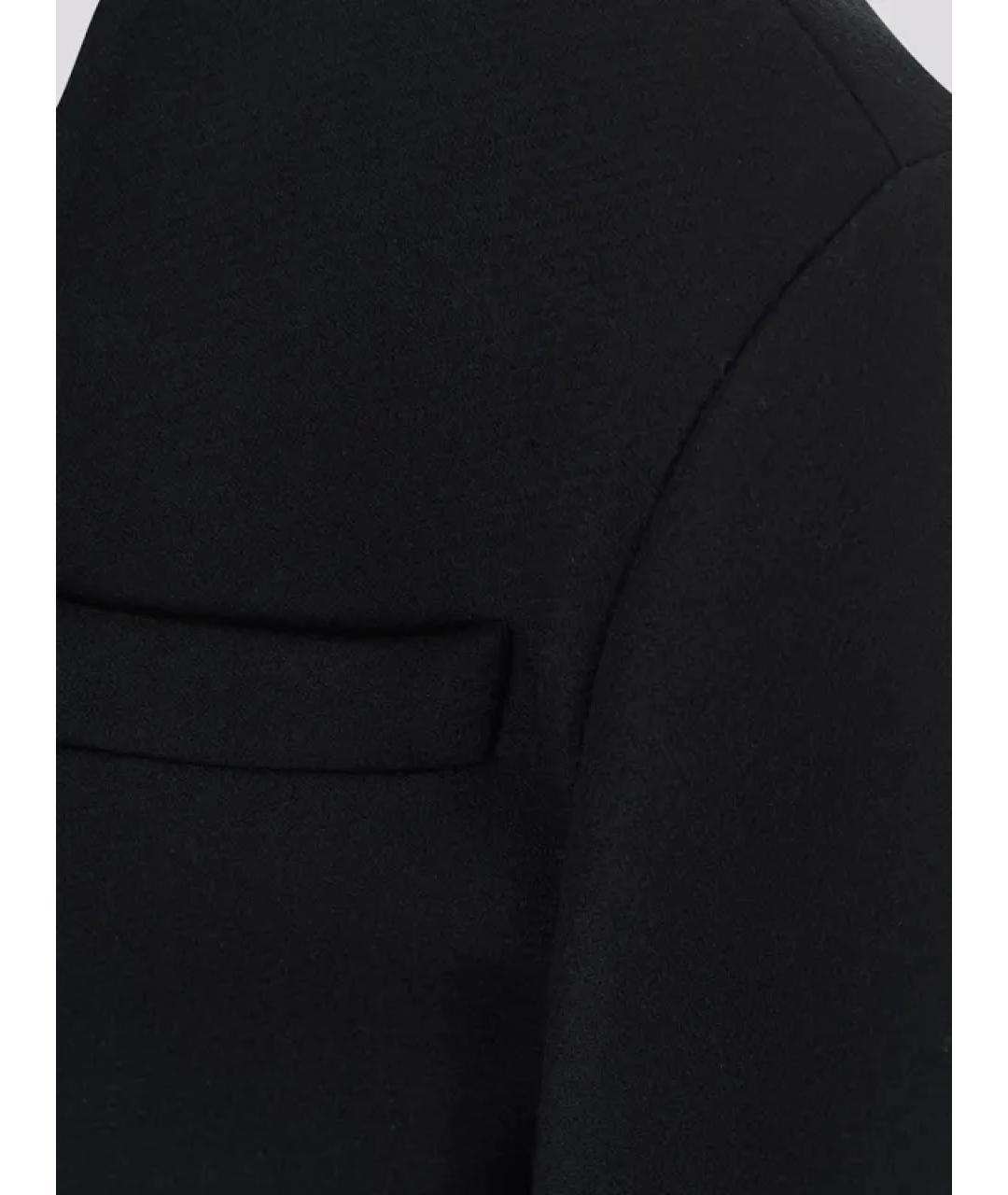 THE ATTICO Черный шерстяной жакет/пиджак, фото 2