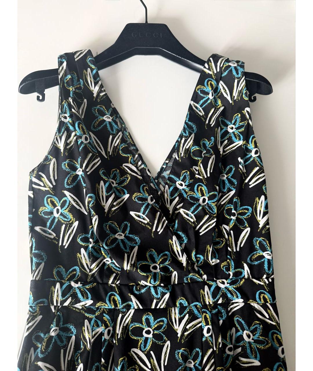 PRADA Мульти хлопковое повседневное платье, фото 7