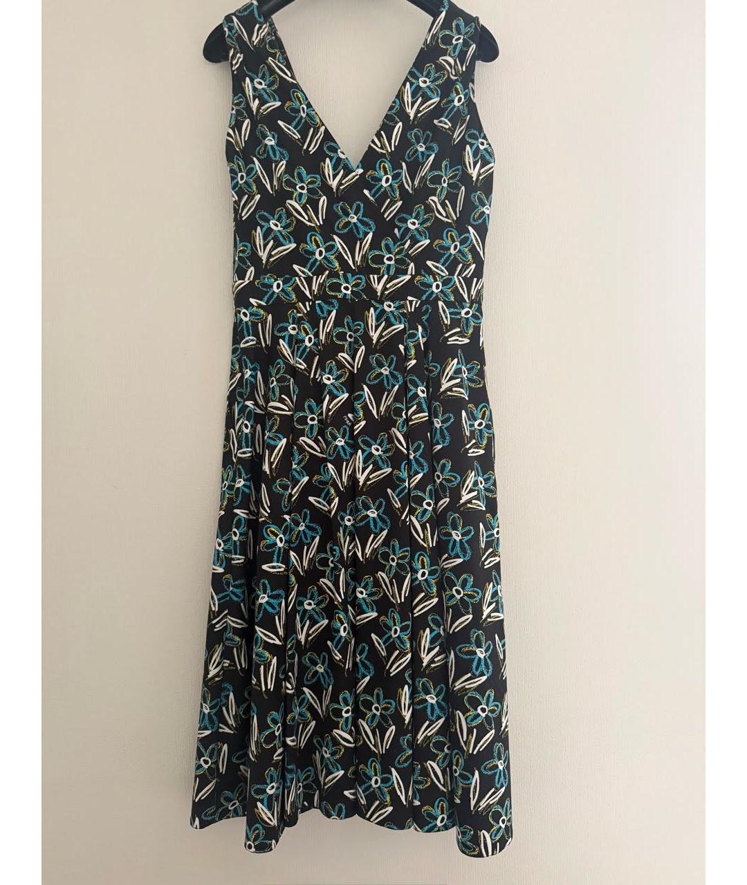 PRADA Мульти хлопковое повседневное платье, фото 2