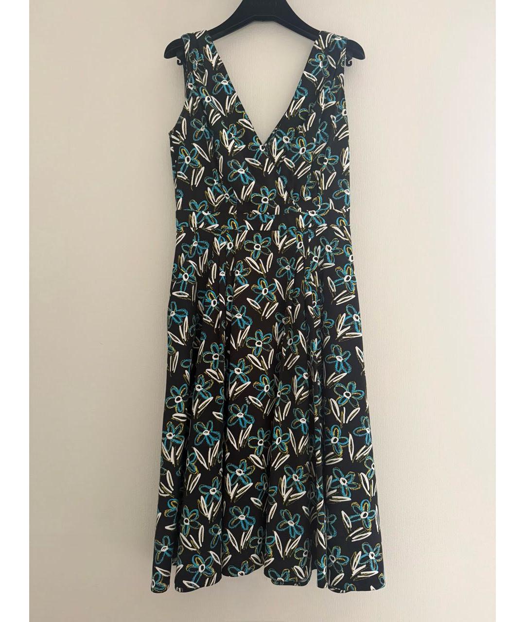 PRADA Мульти хлопковое повседневное платье, фото 9