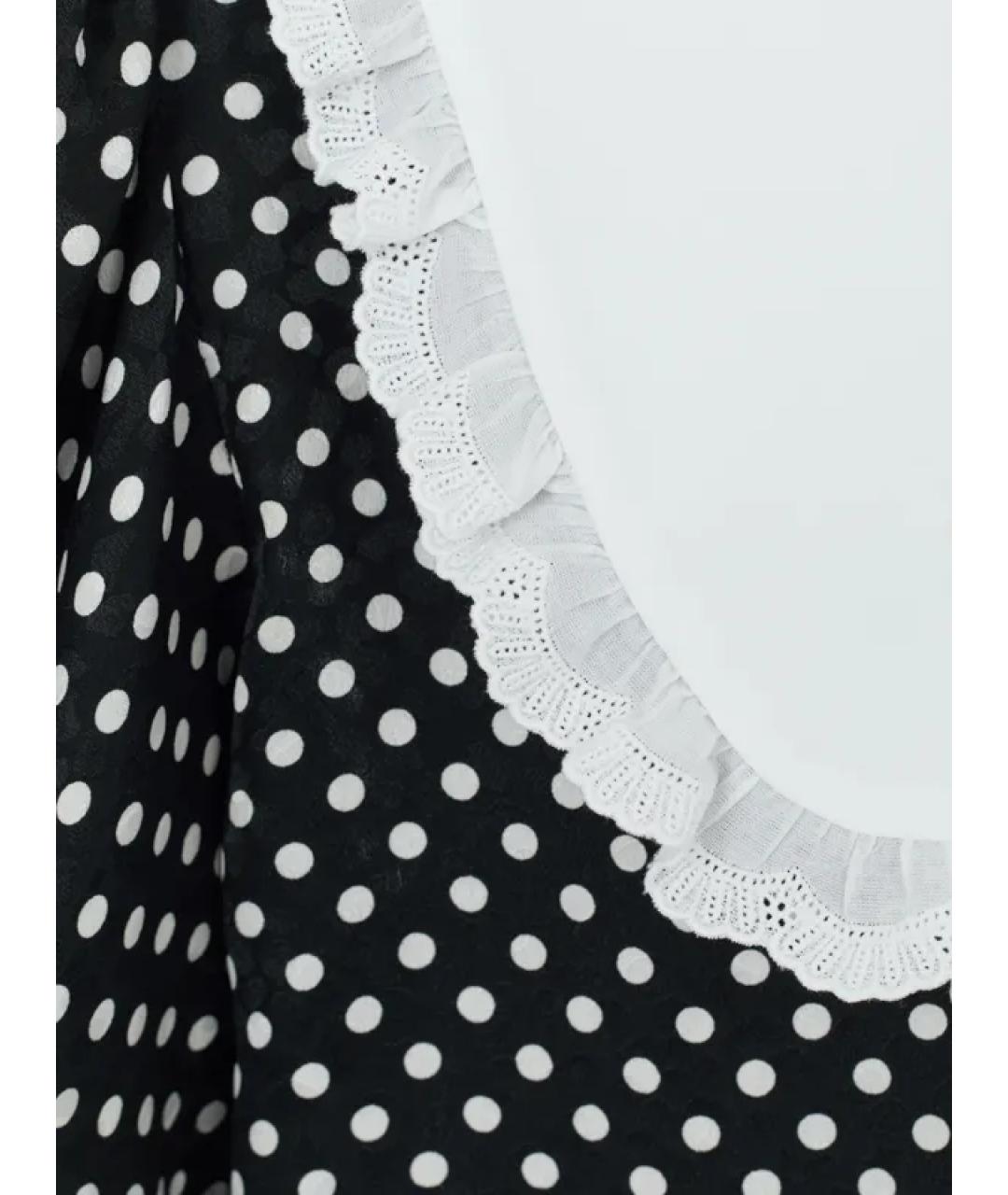 MIU MIU Черная шелковая блузы, фото 2