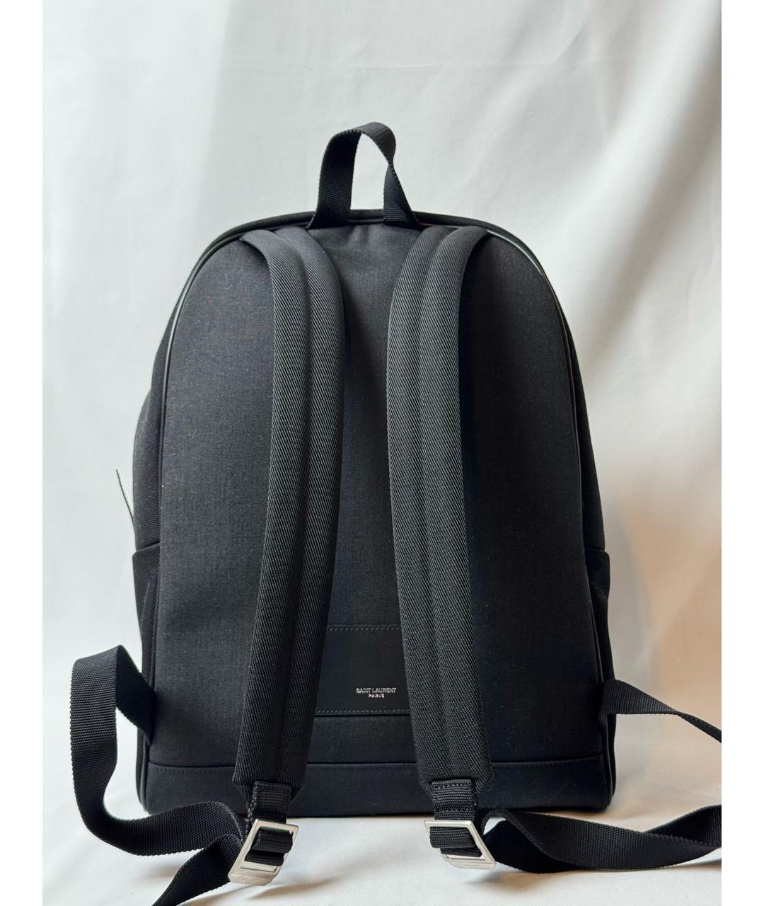 SAINT LAURENT Черный рюкзак, фото 3