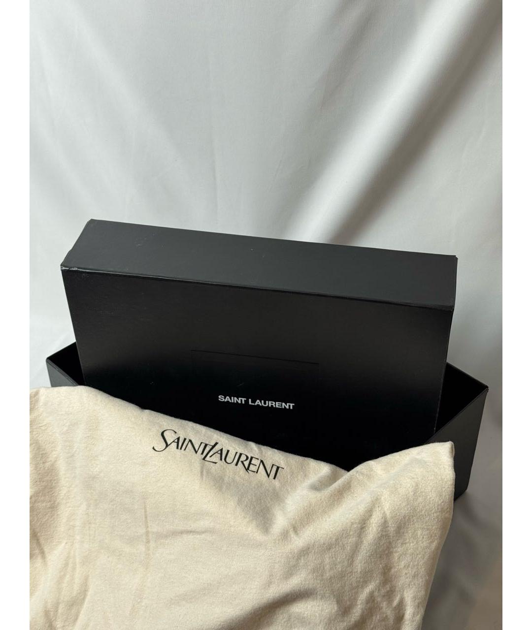 SAINT LAURENT Черный рюкзак, фото 7