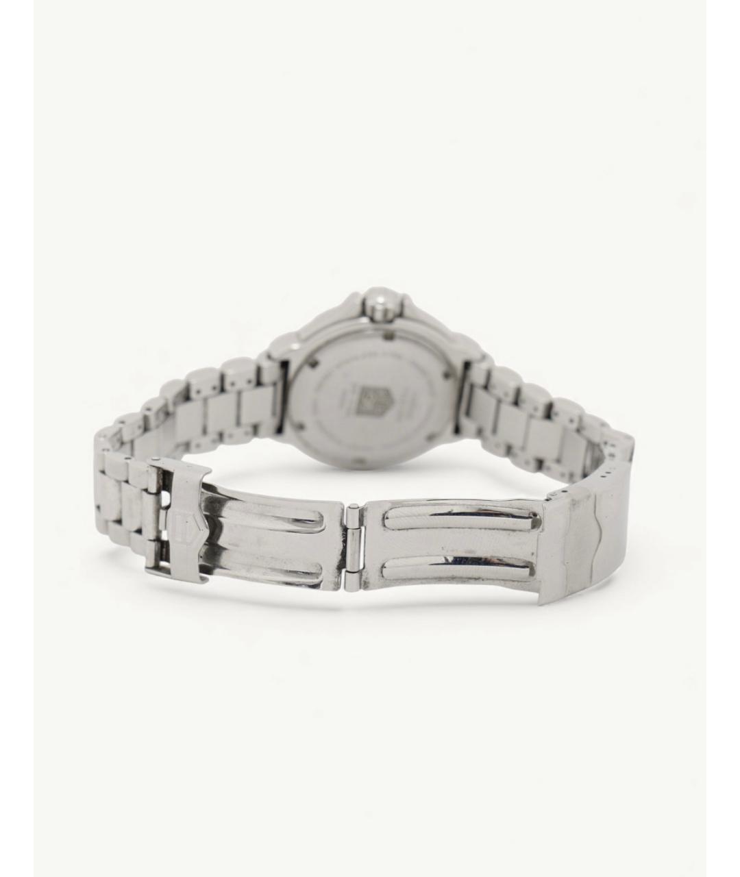 TAG HEUER Серебряные металлические часы, фото 3