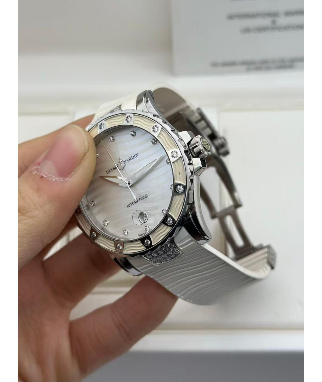 Ulysse Nardin Белые часы, фото 3