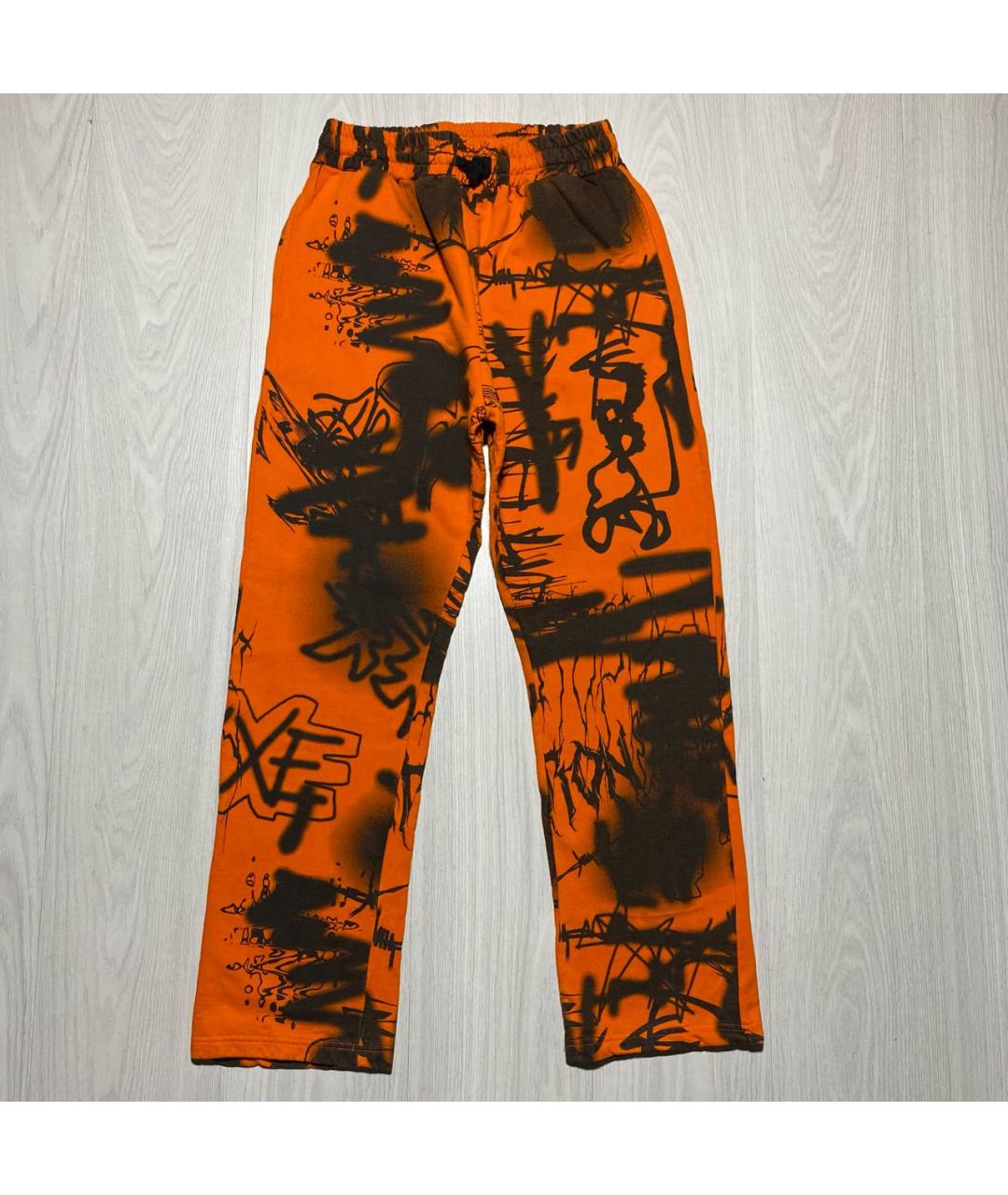 JADED LONDON Оранжевое хлопковые повседневные брюки, фото 5