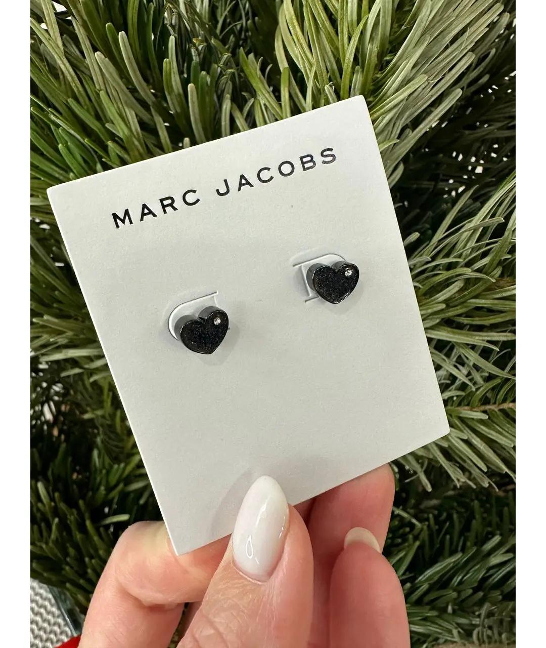 MARC JACOBS Черные серьги, фото 2
