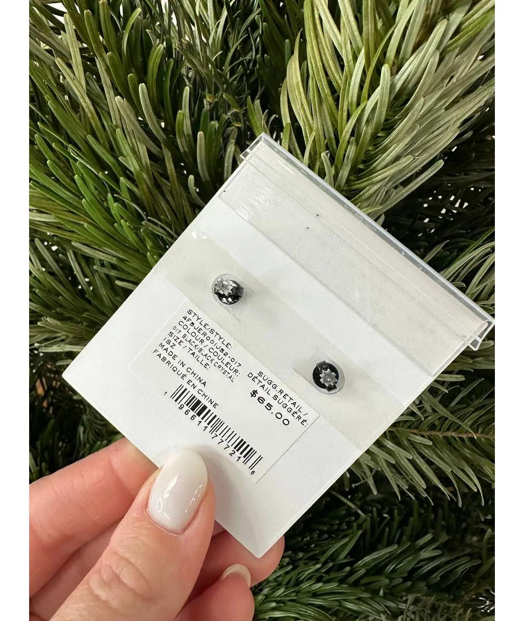 MARC JACOBS Черные серьги, фото 4