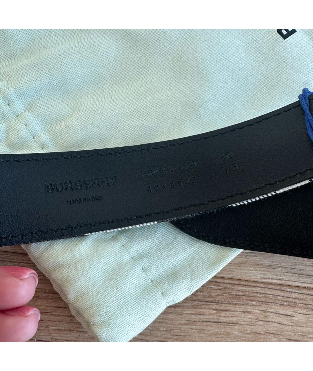 BURBERRY Мульти кожаный ремень, фото 3