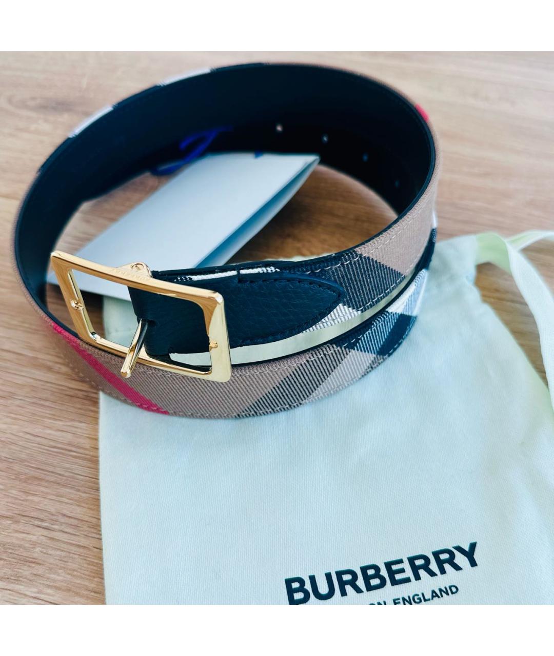 BURBERRY Мульти кожаный ремень, фото 6