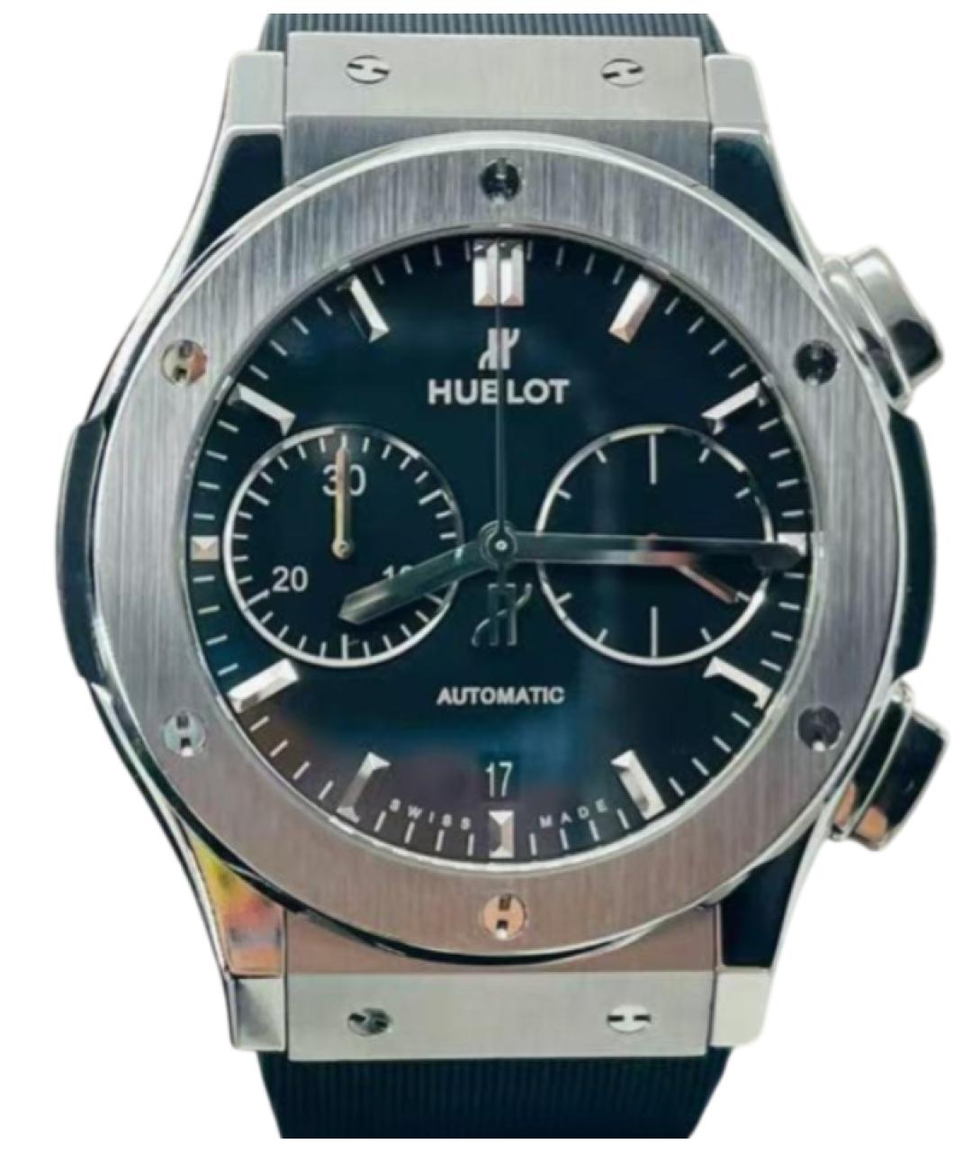 HUBLOT Серебряные металлические часы, фото 1