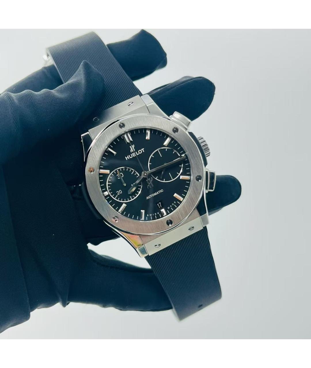 HUBLOT Серебряные металлические часы, фото 6