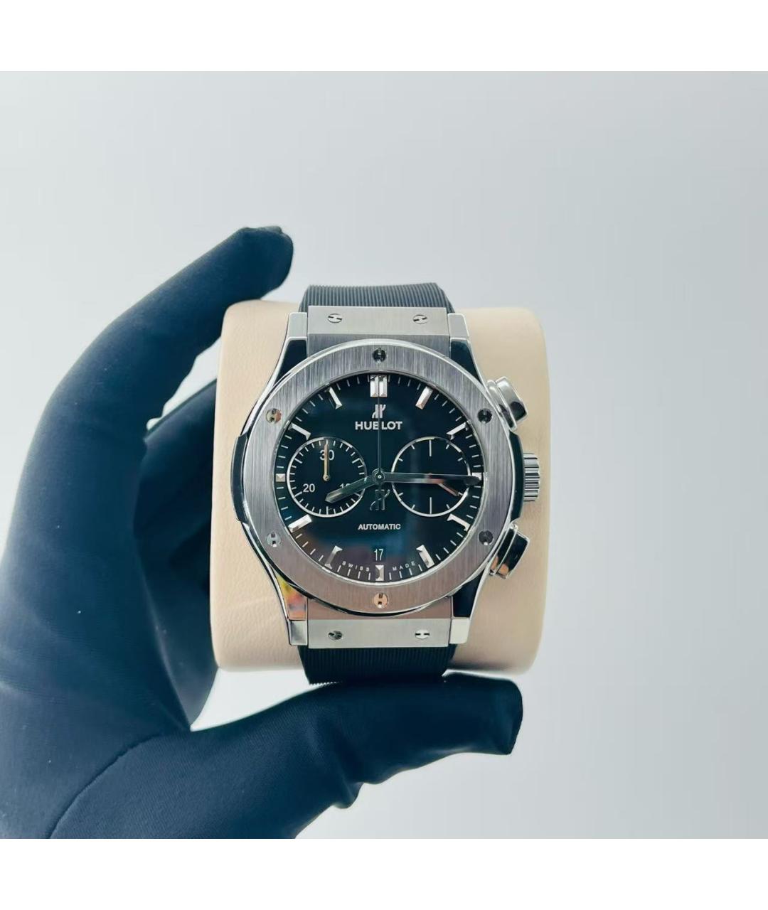 HUBLOT Серебряные металлические часы, фото 2