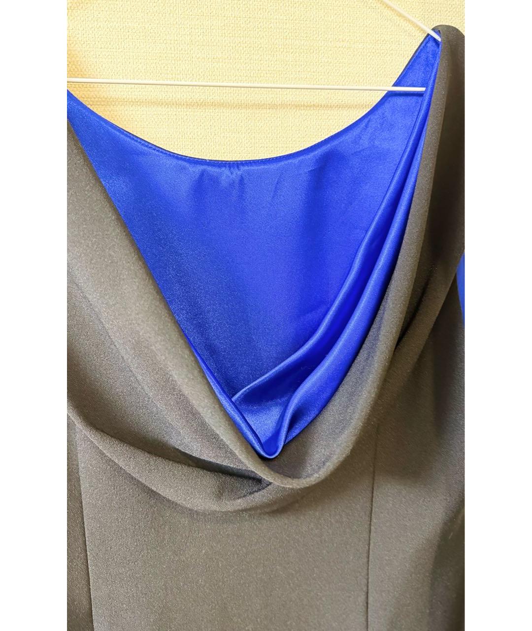 KARL LAGERFELD Черное полиэстеровое вечернее платье, фото 4