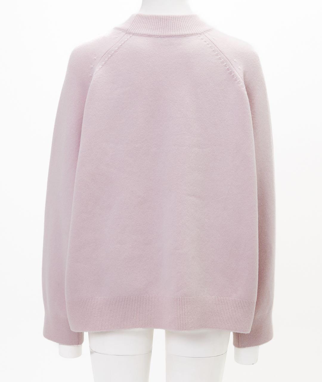 ALAIA Розовый шерстяной джемпер / свитер, фото 2