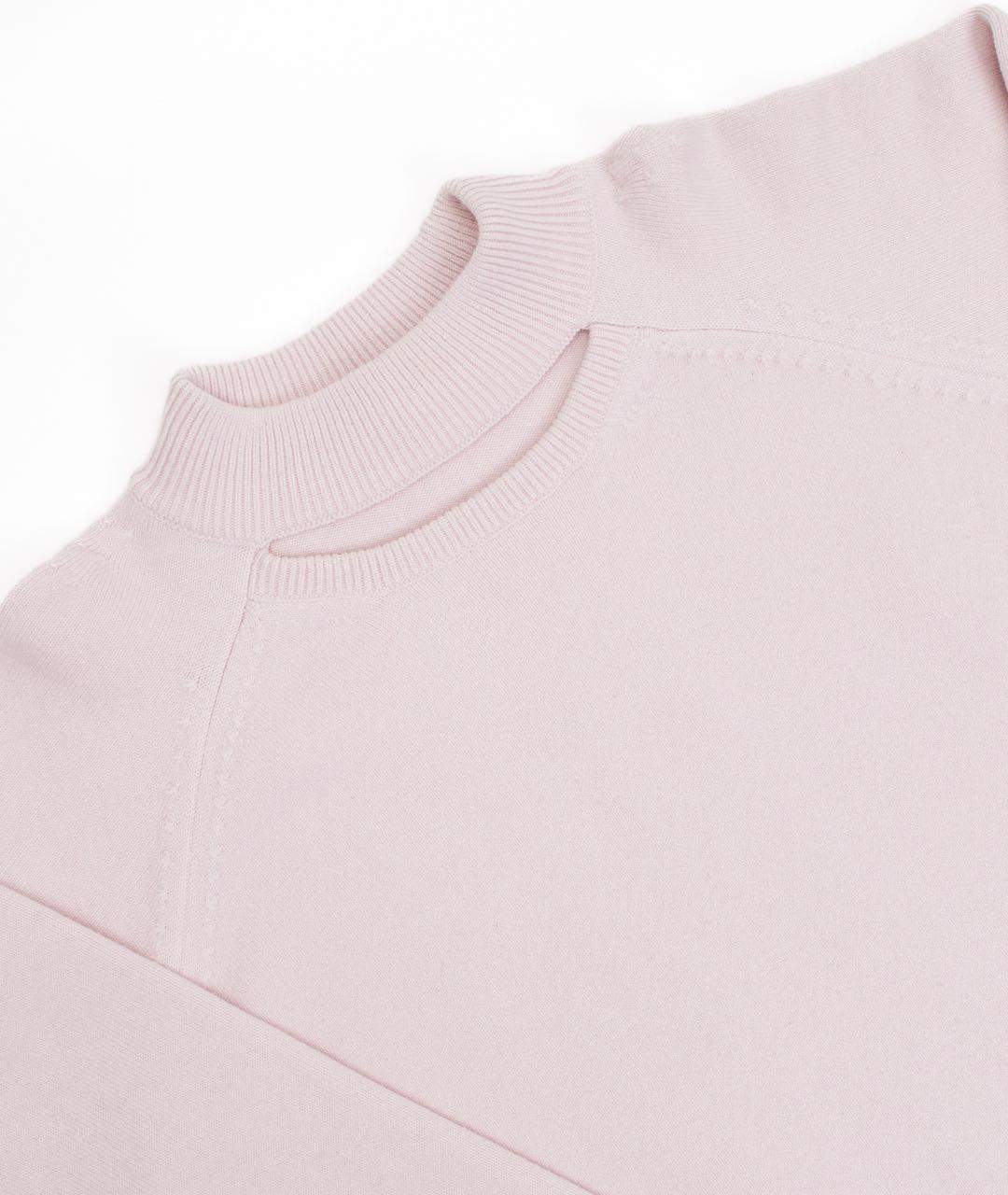 ALAIA Розовый шерстяной джемпер / свитер, фото 4