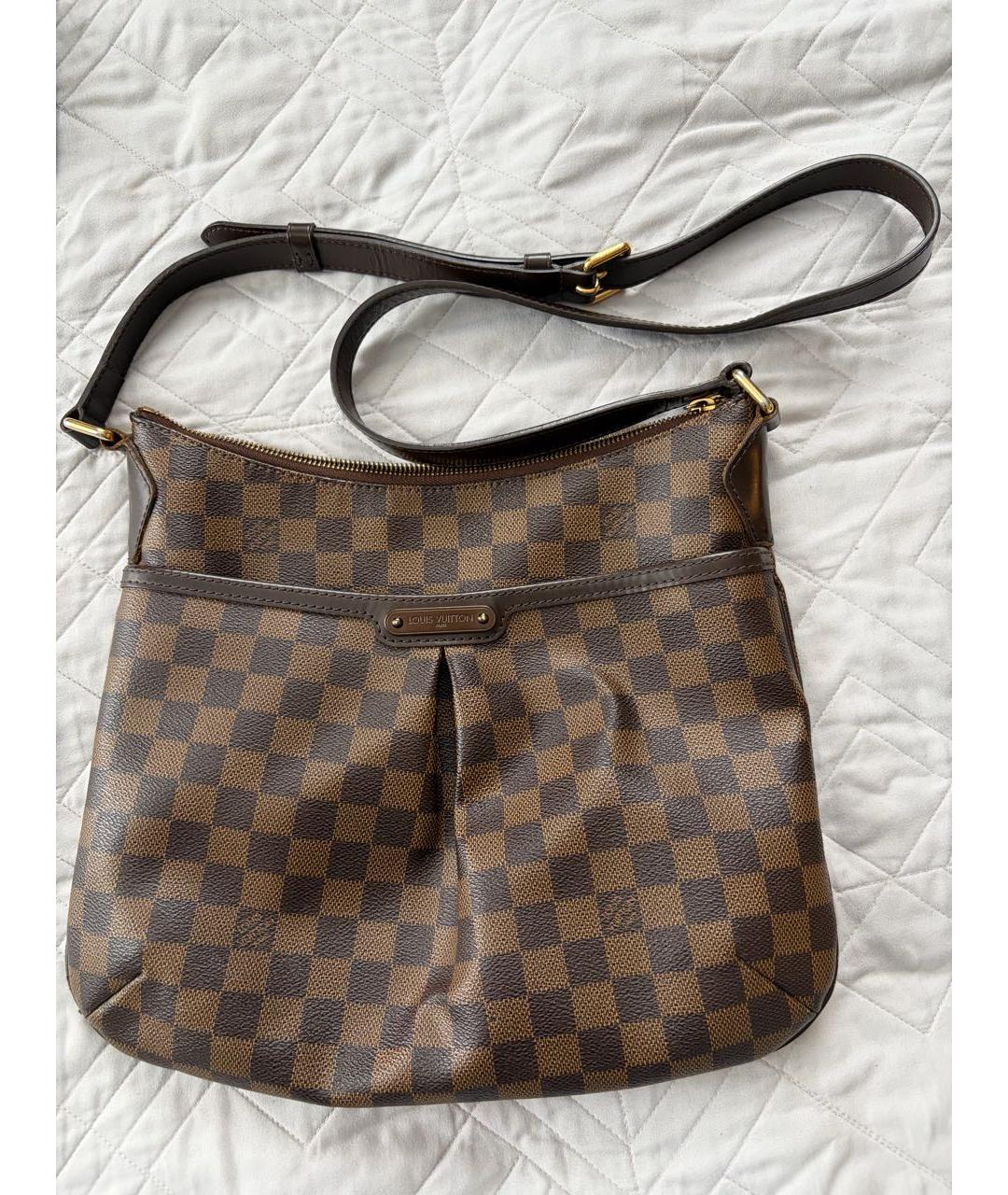 LOUIS VUITTON Коричневая сумка через плечо, фото 5