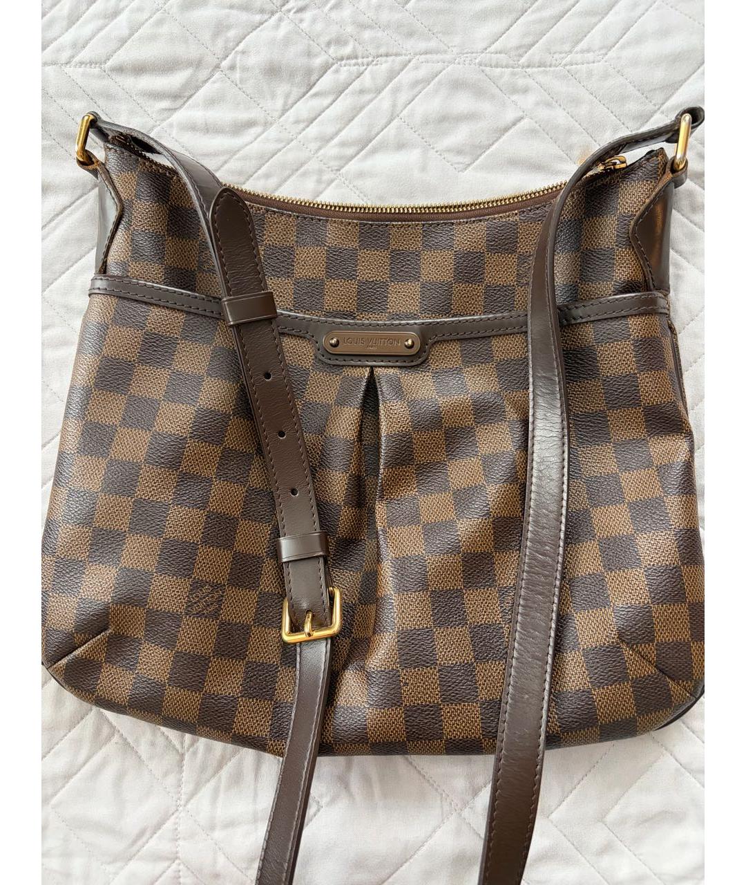 LOUIS VUITTON Коричневая сумка через плечо, фото 2