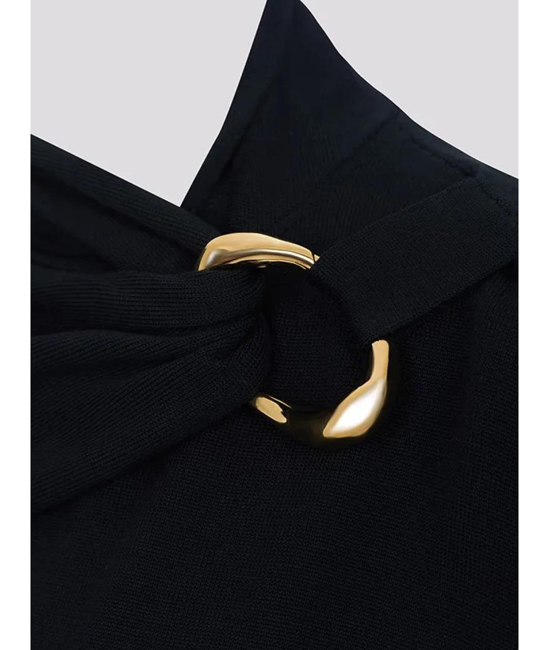 JIL SANDER Черный шерстяной джемпер / свитер, фото 2