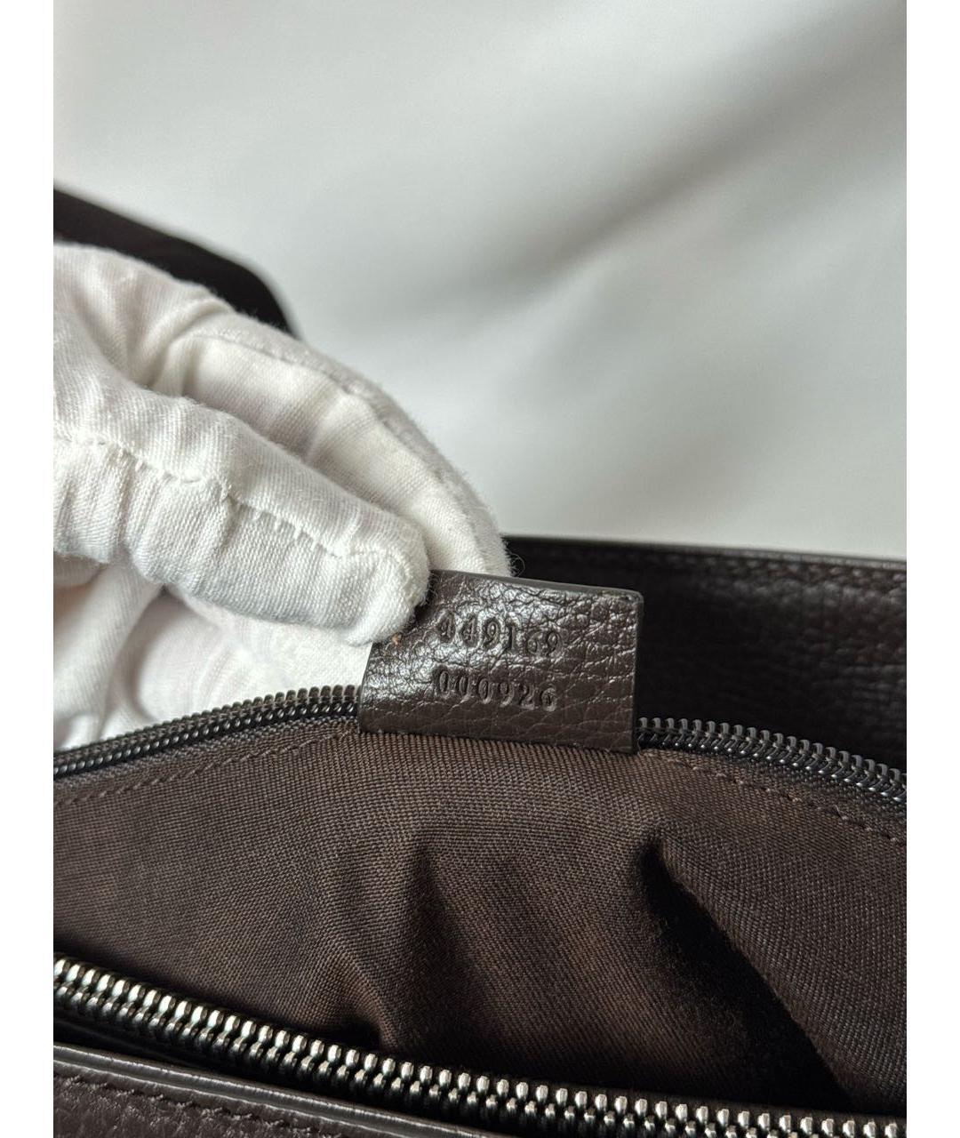 GUCCI Бежевая сумка с короткими ручками, фото 6