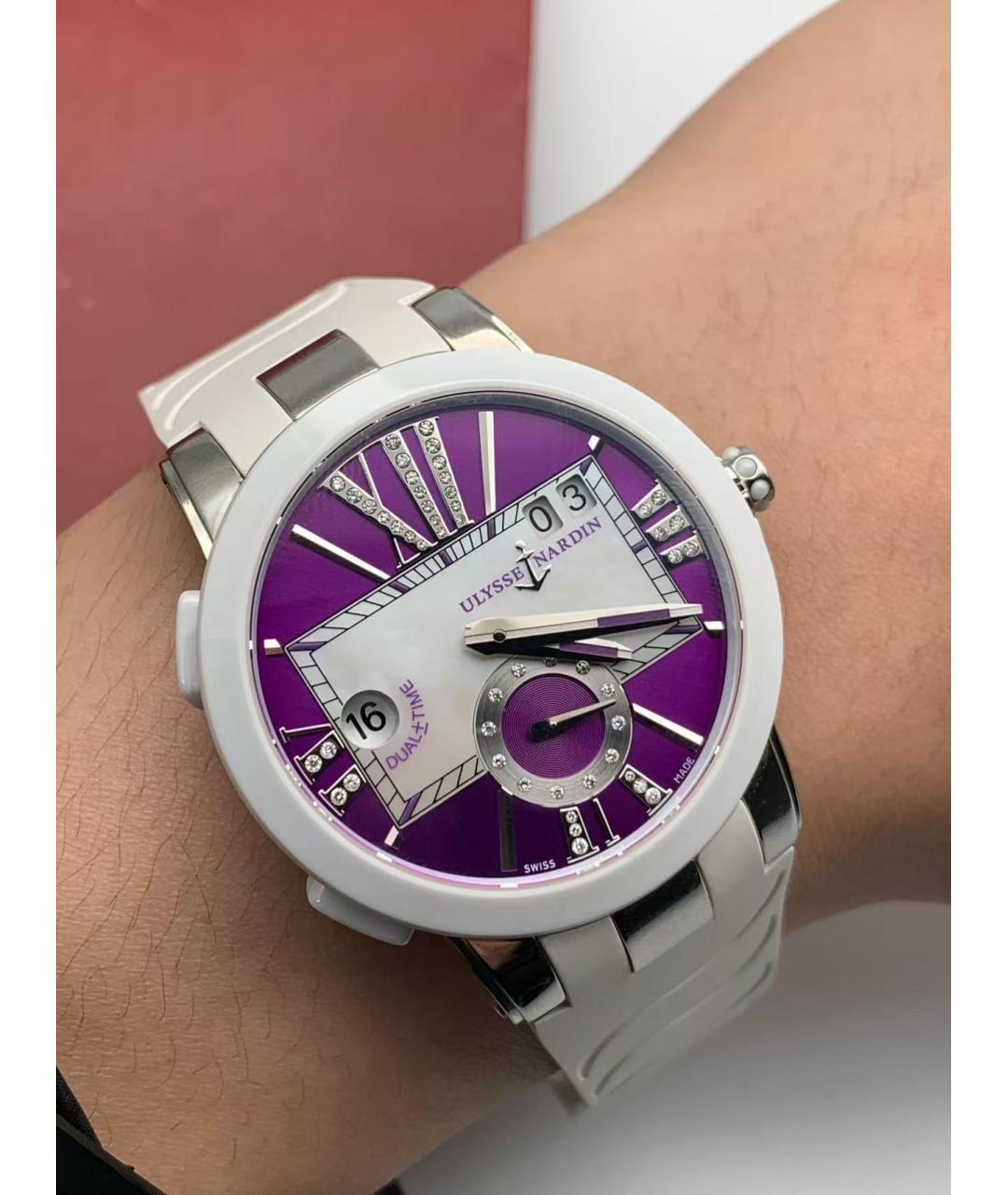 Ulysse Nardin Фиолетовые часы, фото 5