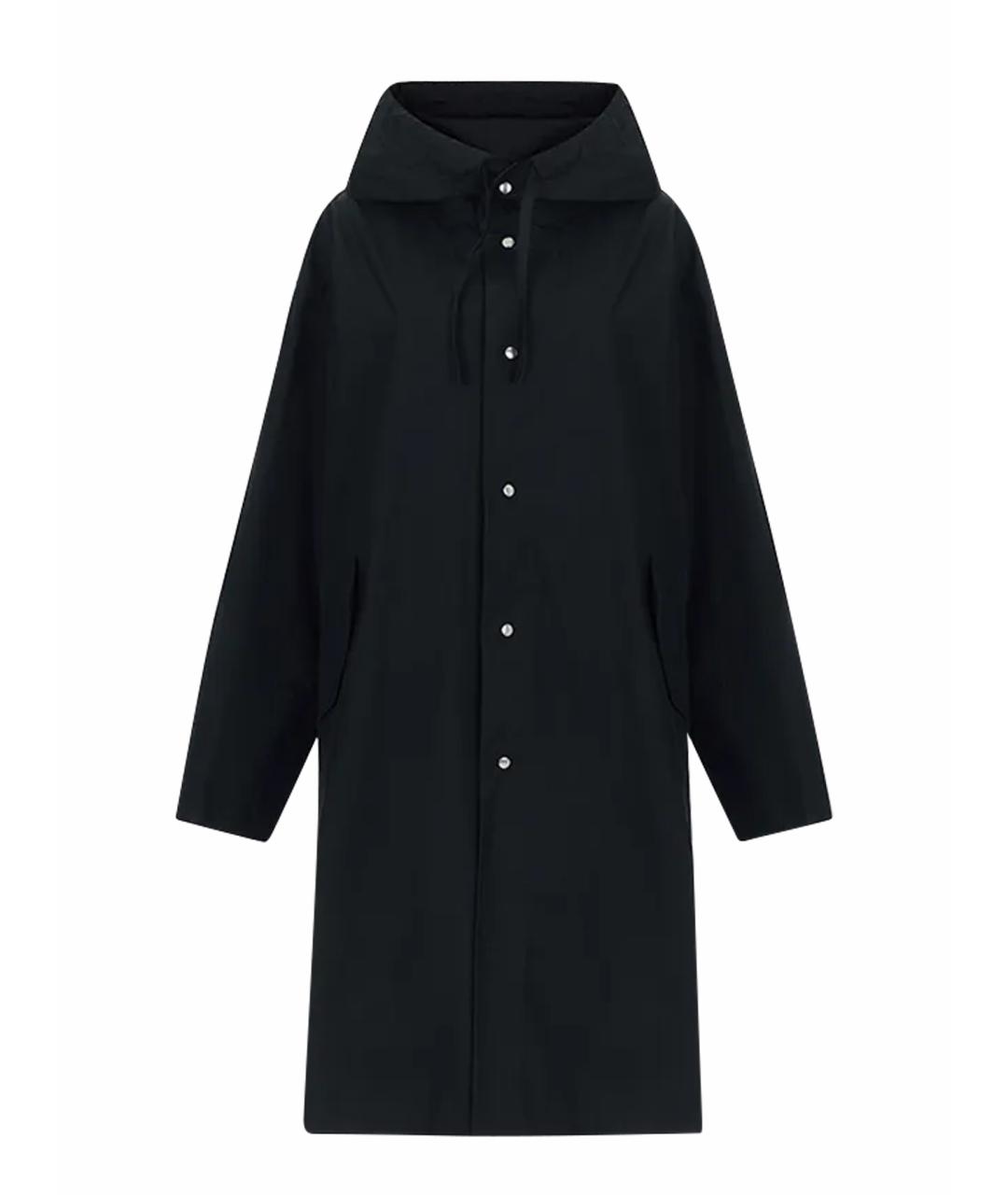 JIL SANDER Черная хлопковая парка, фото 1