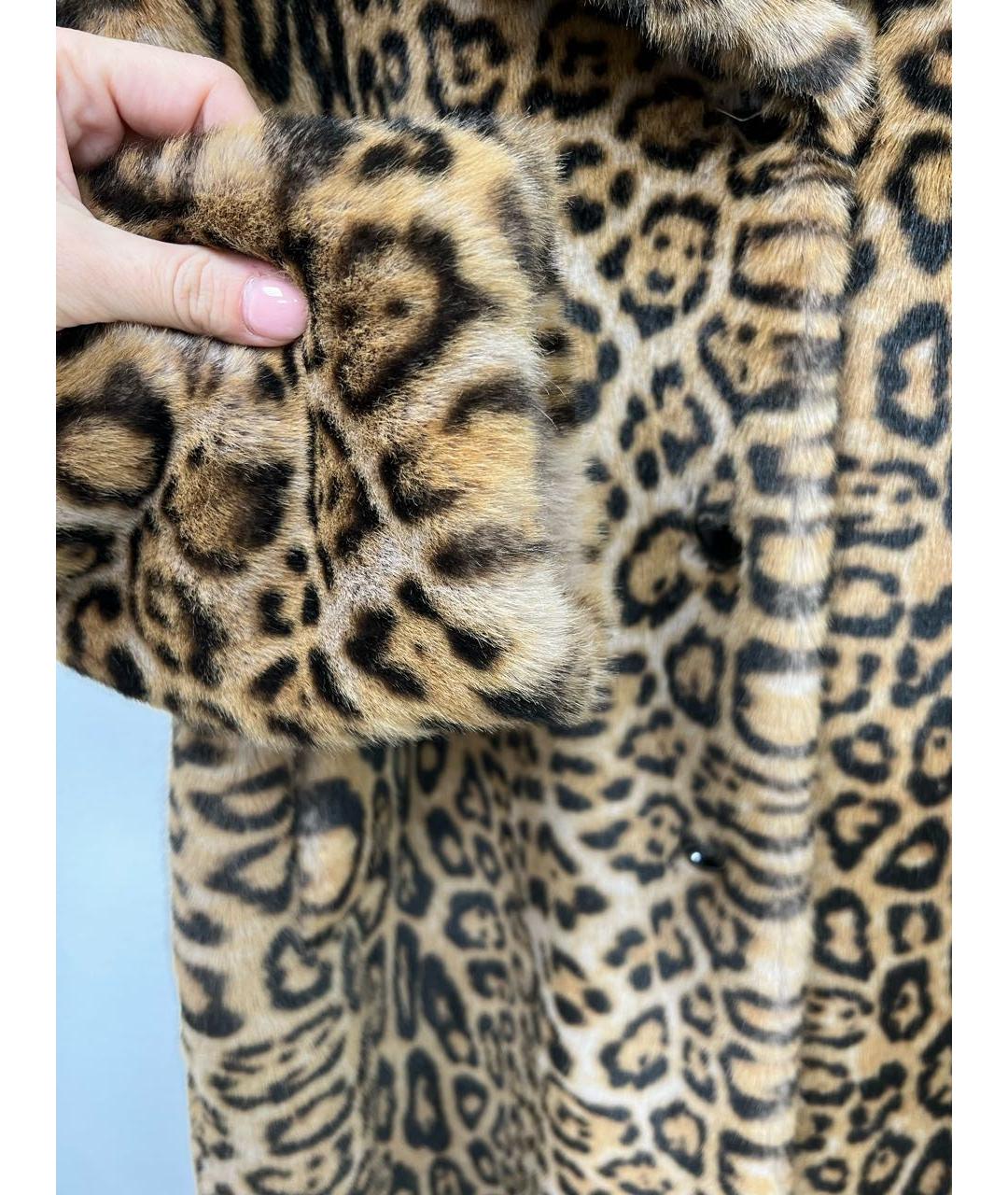 STAND STUDIO Коричневое полиэстеровое пальто, фото 5