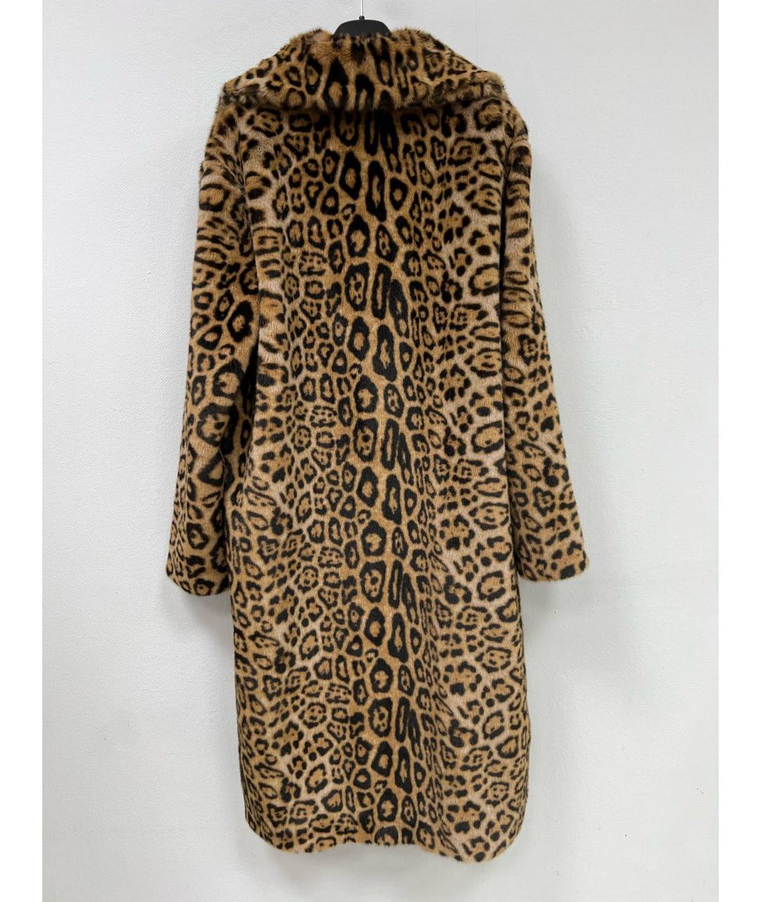 STAND STUDIO Коричневое полиэстеровое пальто, фото 2