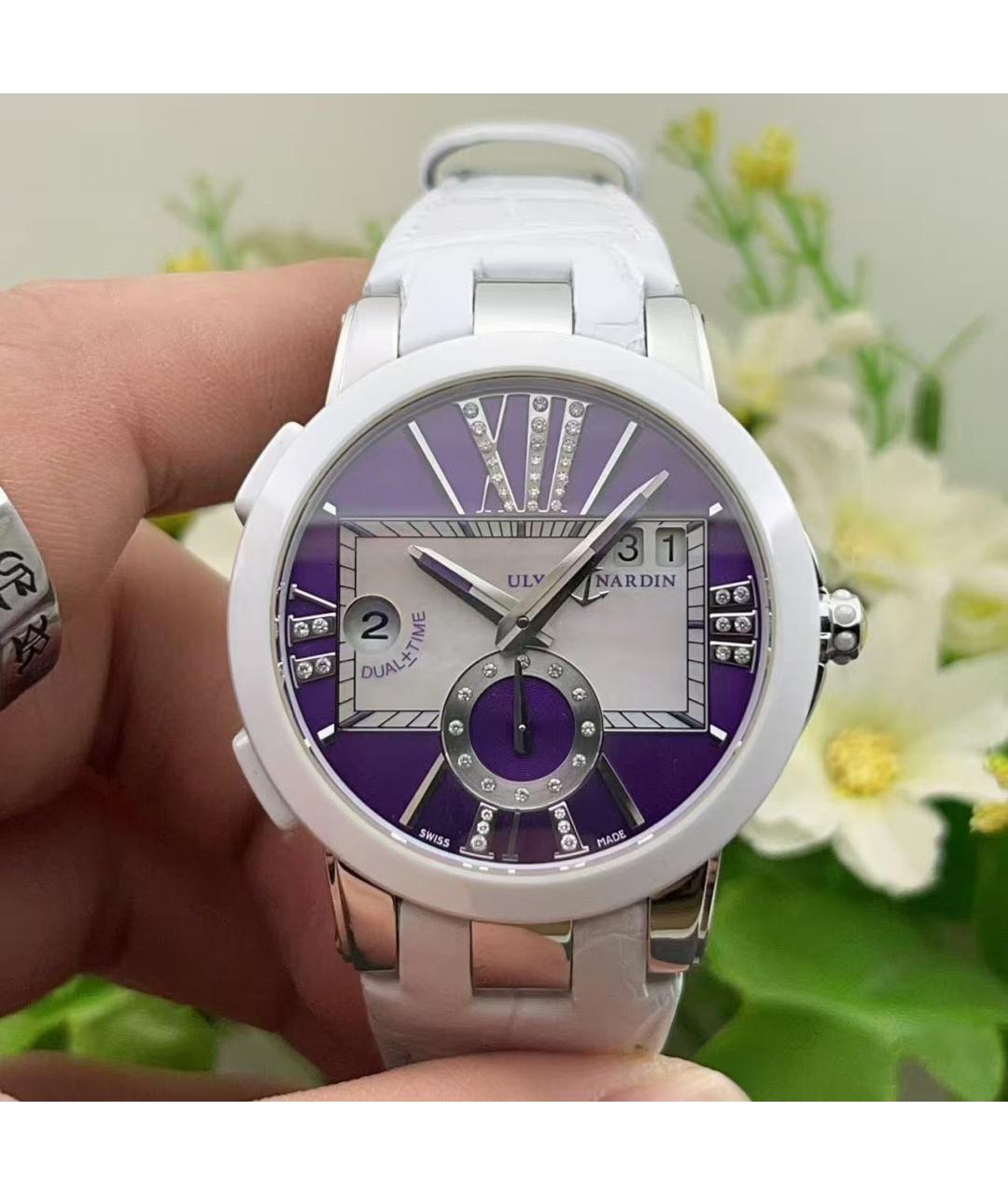 Ulysse Nardin Фиолетовые часы, фото 3