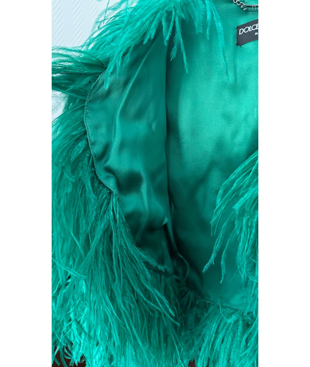 DOLCE&GABBANA Зеленый жакет/пиджак, фото 4