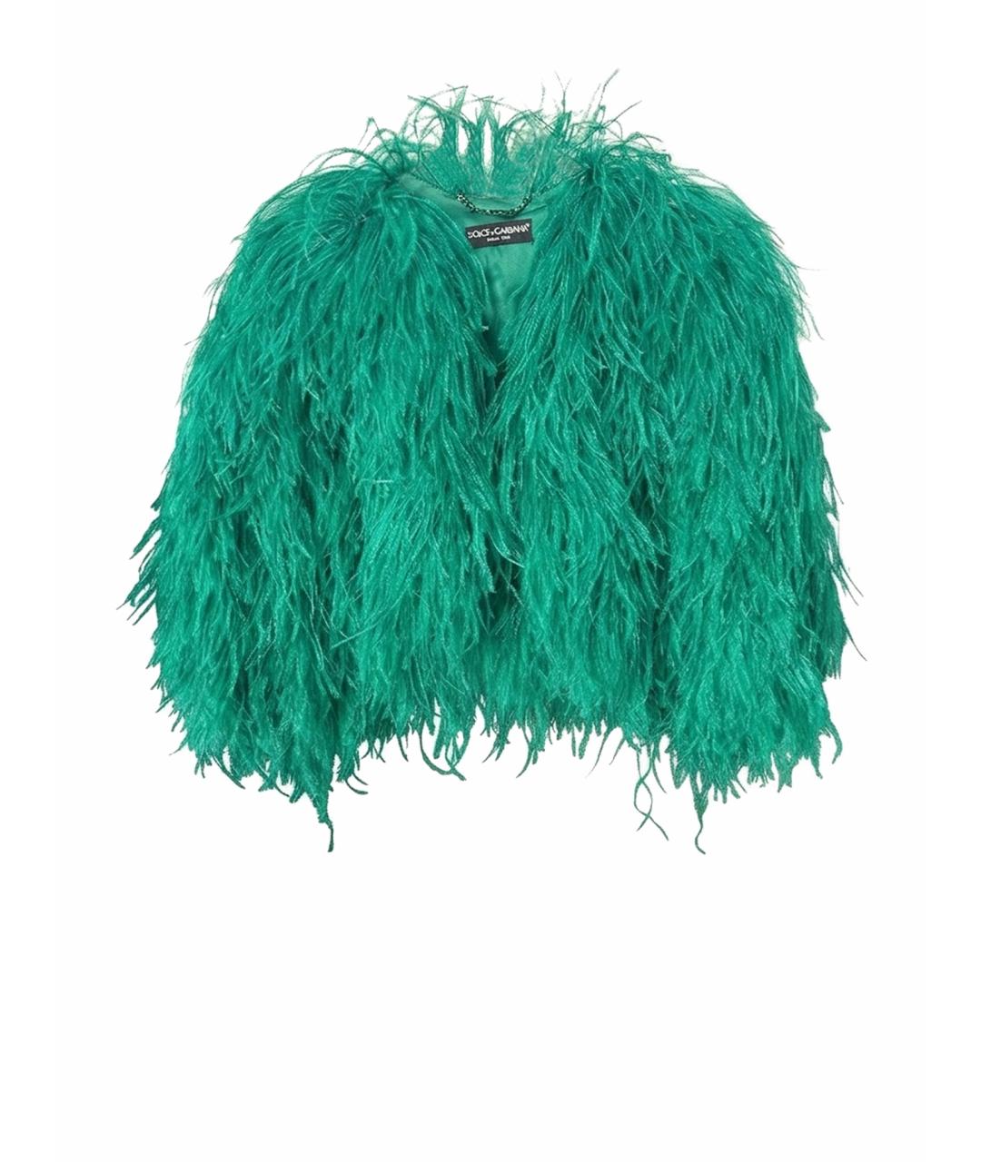 DOLCE&GABBANA Зеленый жакет/пиджак, фото 1