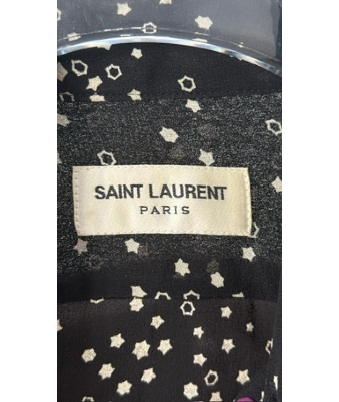 SAINT LAURENT Черная рубашка, фото 3