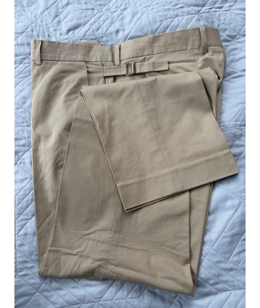 RALPH LAUREN Бежевые прямые брюки, фото 6