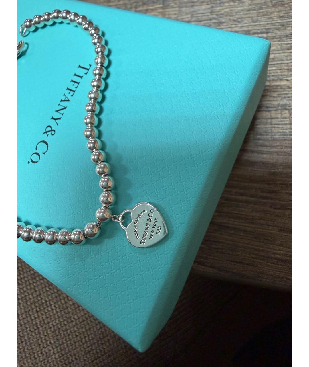 TIFFANY&CO Серебрянный с серебряным покрытием браслет, фото 2