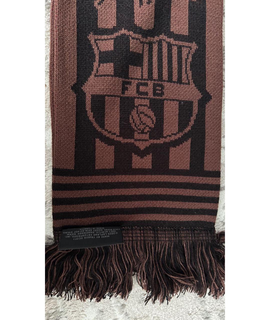 CACTUS JACK BY TRAVIS SCOTT Коричневый шарф, фото 4
