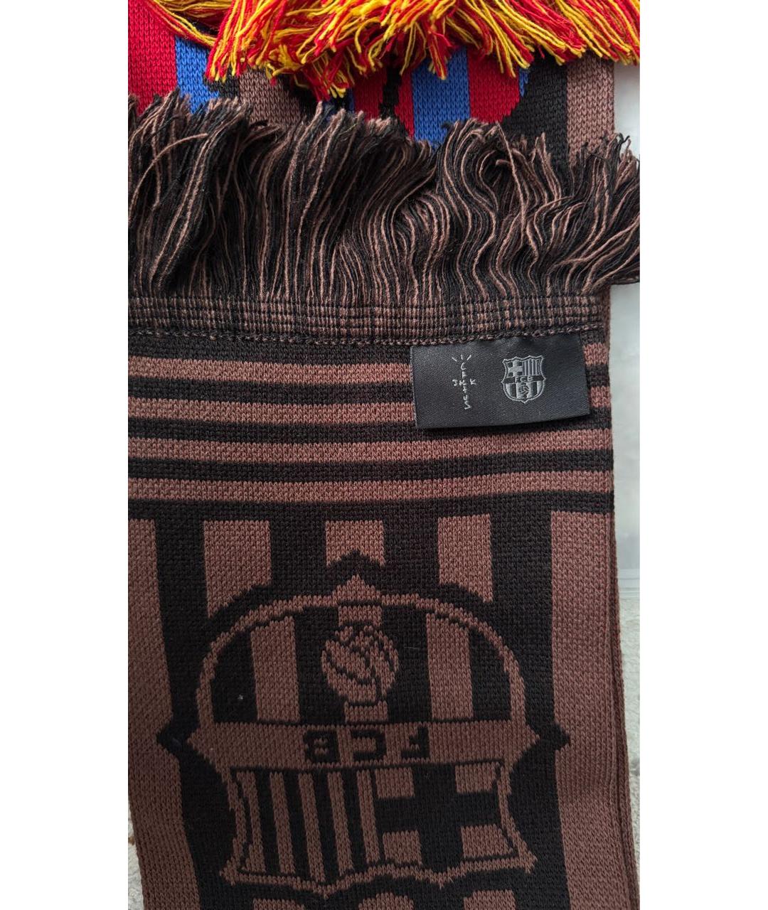 CACTUS JACK BY TRAVIS SCOTT Коричневый шарф, фото 2