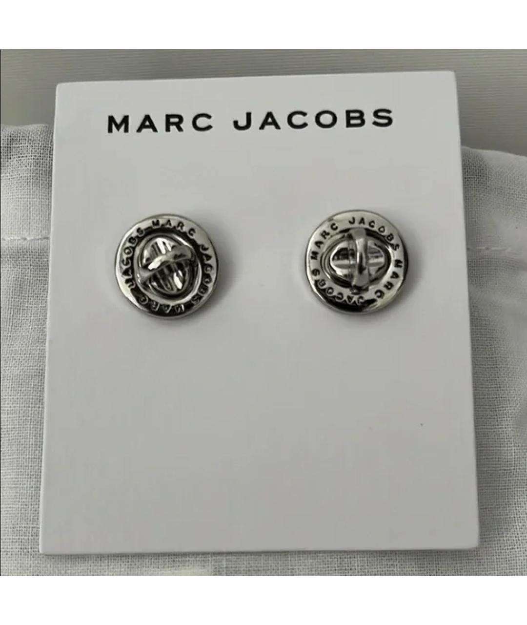 MARC JACOBS Серебряные металлические серьги, фото 3