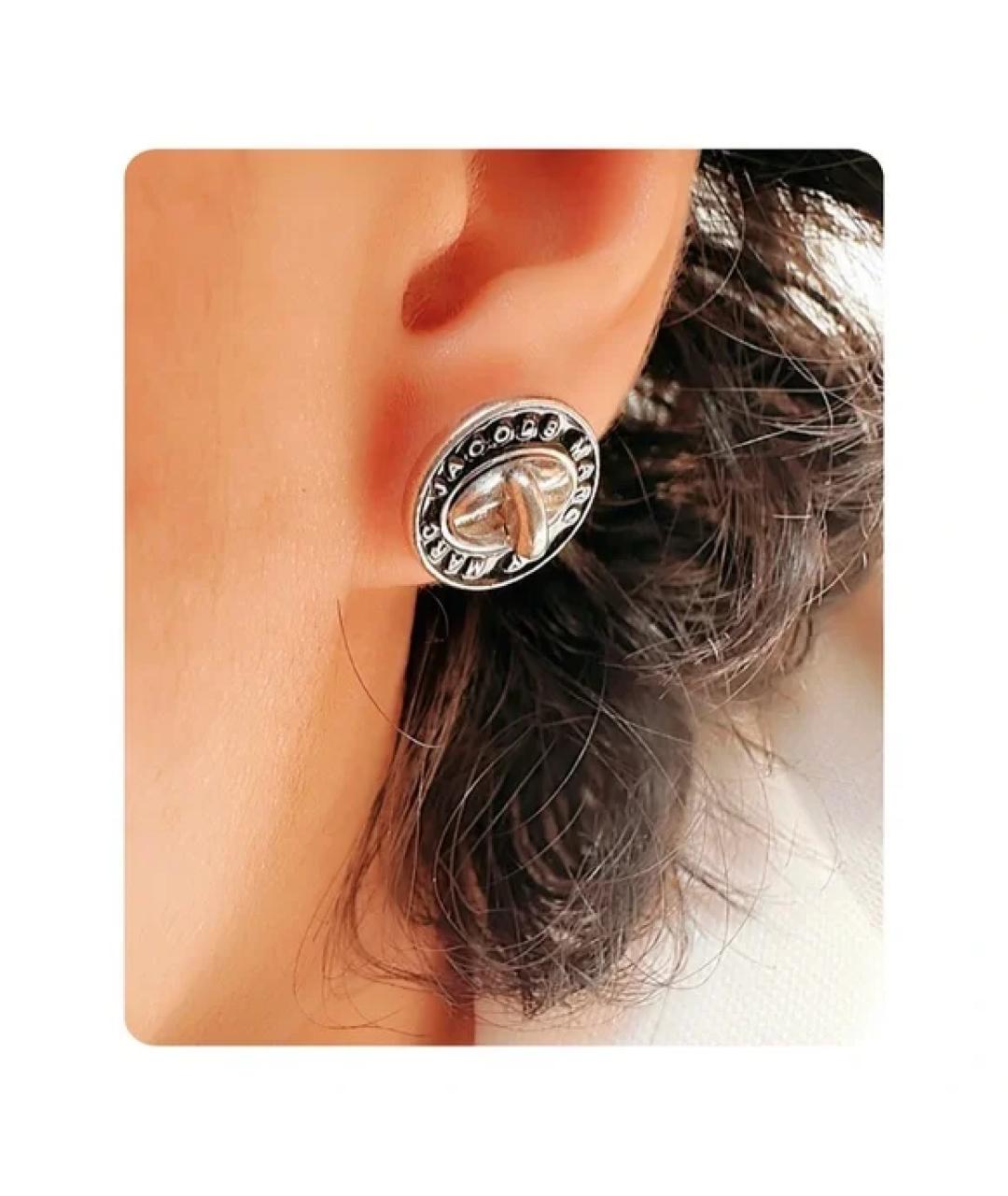 MARC JACOBS Серебряные металлические серьги, фото 5