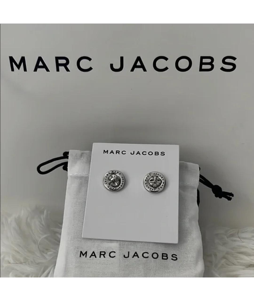 MARC JACOBS Серебряные металлические серьги, фото 2