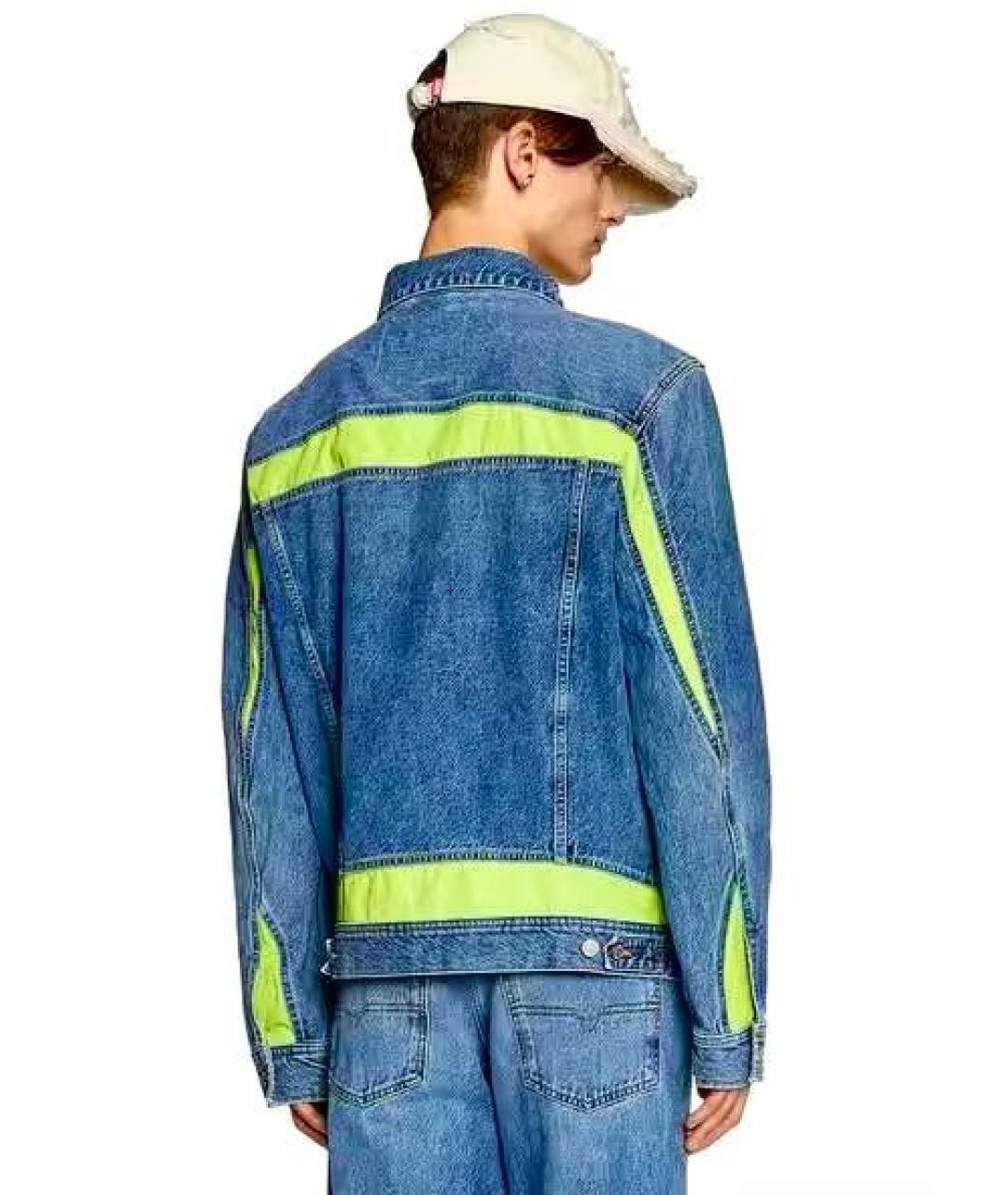 DIESEL Голубая деним куртка, фото 2