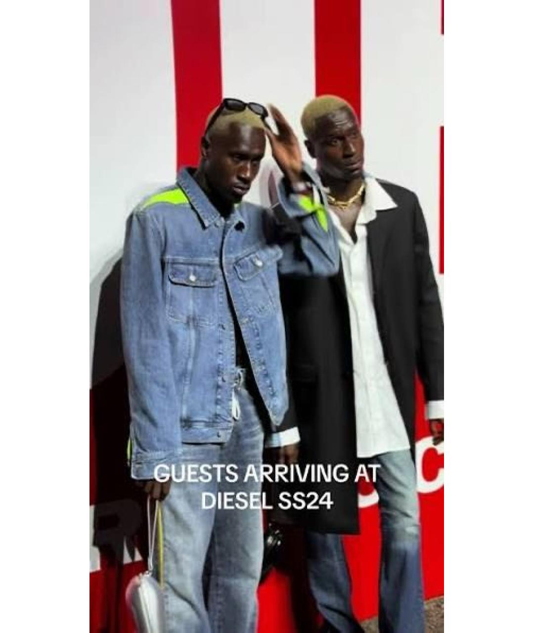 DIESEL Голубая деним куртка, фото 4