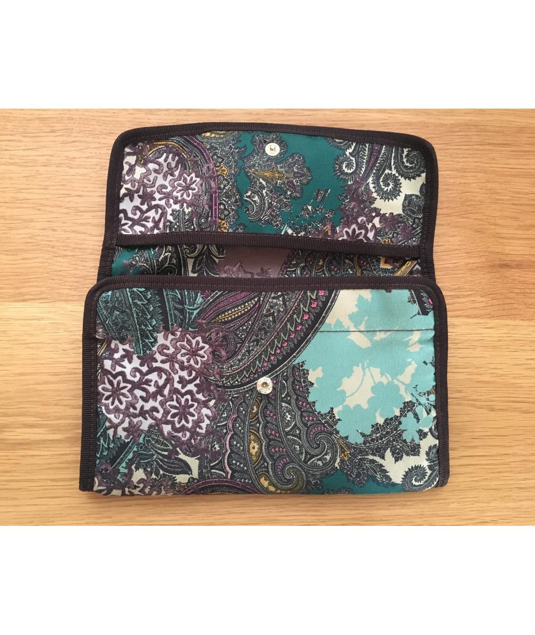 ETRO Зеленый кошелек, фото 3
